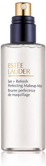 Esté, e Lauder Set + Refresh Perfecting Makeup Mist setting & fixing spray