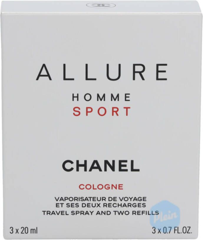 Chanel Allure Homme Sport reisverstuiver eau de cologne 60 ml