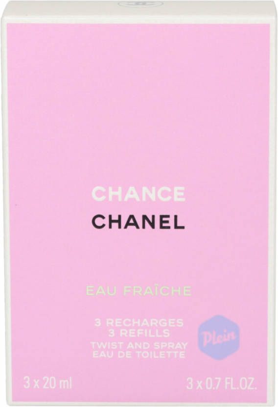 CHANEL EAU DE TOILETTE TWIST AND SPRAY REFILL NAVULLING