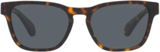 Giorgio Armani Zonnebril , Bruin, Heren