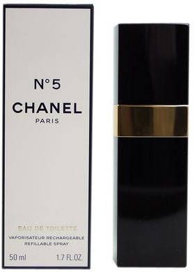 CHANEL No 5 Eau de Toilette Navulbare Spray Woman 50ml