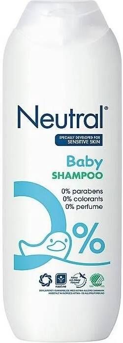 Neutral parfumvrij baby Shampoo 6 x 250 ml Voordeelverpakking